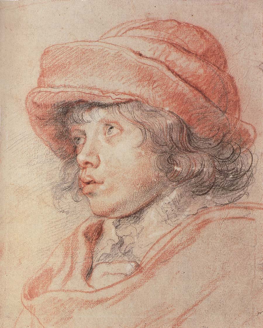 Peter Paul Rubens Nikelaxi wearing the red cap